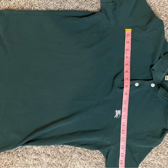 Burberry Top 100% Cotton Short Sleeves Polo Size medium - Picture 7 of 9